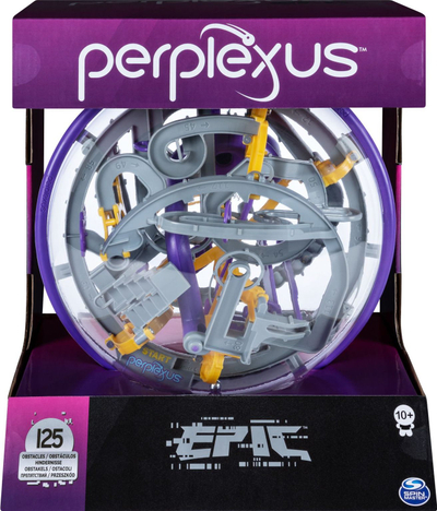 Loj’ labirinti 3D Spin Master Perplexus Epic, 19 cm, 125 pengesa, shumëngjyrëshe