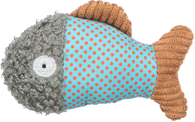 Lodër për mace Trixie Fish, tekstil dhe plush, me catnip