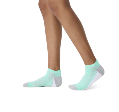 Спортски чорапи за деца ASICS Performance Run Ankle, компресивни, бели