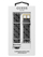 Rrip Guess Quattro G CS2001S2, për Apple Watch, 38-41 mm, i hirtë