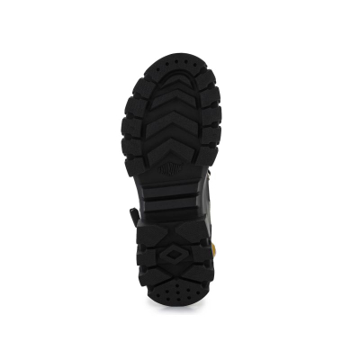 Sandale Palladium Revolt Sandal Army Star W, me platformë, vegane, gri