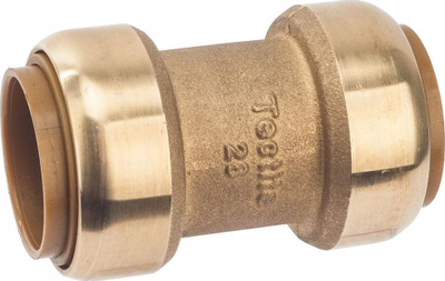 Lidhës push-on Pegler Yorkshire 28 mm Tectite, bronz, ngjyrë ari