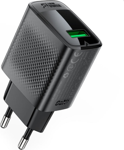 Karikues muri Acefast A90 GaN, USB A QC 18W, i zi