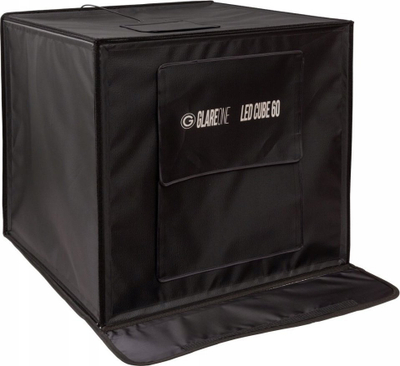 Tendë fotografike GlareOne LED Shadowless Tent Cube 40, 40 x 40 cm, ndriçim LED, e bardhë