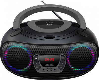 Радио CD плеер Denver TCL-212BT, Bluetooth, USB, сив