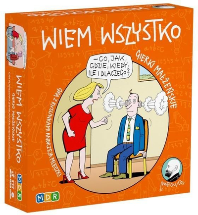 Lojë tavoline MDR Marital Games I Know Everything, për çifte, edicion kuiz