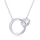 Qafore për femra Moiss Heart ETERNITY N0001039, e argjendtë