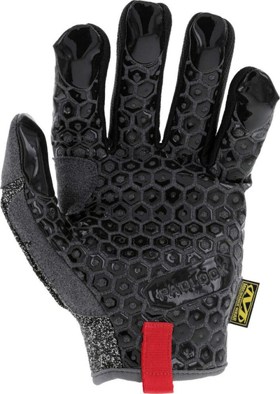 Doreza pune Mechanix Wear Box Cutter, të forta kundra prerjeve, me kapje silikoni, të zeza