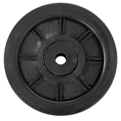 Rrotë kablloje Enero Fit, 100mm, për kabllo 6mm, e zezë