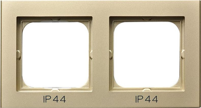 Kornizë dyshe Ospel SONATA, IP44, champagne gold