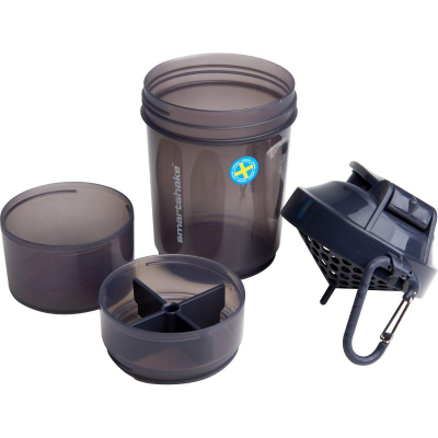 Shaker Smartshake O2Go, 600ml, Space Grey