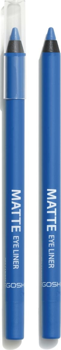 Laps sysh GOSH Matte Eye Liner Caribbean, 1.2g, mat, ngjyrë blu