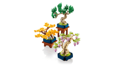 Set LEGO Botanicals Small Bonsai Trees 10373, 709 pjesë, dekorativ, shumëngjyrësh