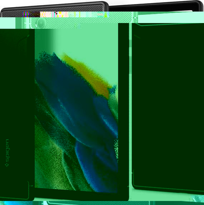 Këllëf tabletë Spigen Rugged Armor, për Samsung Tab A8 10.5" X200/X205, TPU, i zi mat