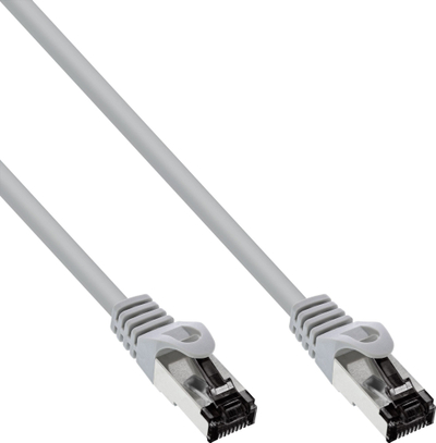 Kabllo rrjeti InLine 78803, 3 m, Cat8.1 S FTP, gri