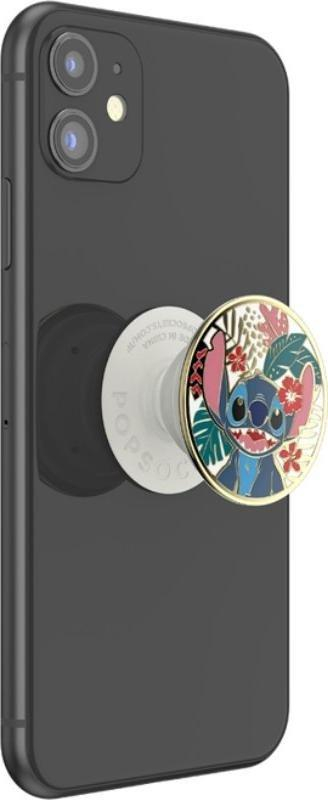 Mbajtëse telefoni PopSockets Enamel Stitch PopGrip, me ngjitës, shumëngjyrësh