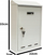 Kuti postare Verotech 3140/1, metal, 33x22x7cm, gri