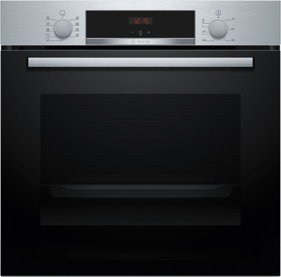 Furrë inkaso BOSCH Series 4 HBA514BS3, 71L, pastrim me hidro-lizë, inox