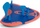 Paddle noti Speedo për gishta, ergonomike, me rripa që rregullohen, blu portokalli