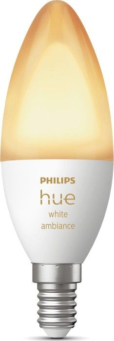 Llambë e mençme Philips Hue E14, 5.2W, Bluetooth, e bardhë që e rregullon si do ti