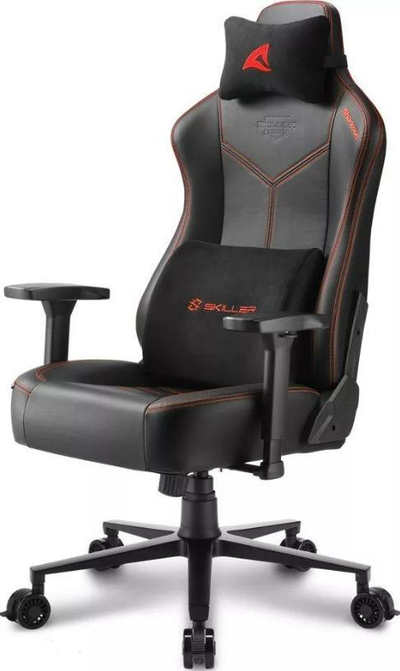 Гејминг столица Sharkoon Skiller SGS30, синтетичка кожа, до 130 kg, црна