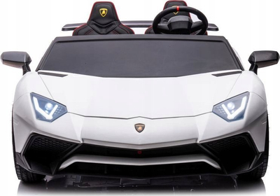 Makina elektrike për kalamaj Lean Cars Lamborghini XXL A8803, 24V 14Ah, 200W, e bardhë