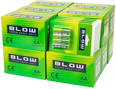 Bateri AA Blow Super Heavy Duty, 480 copë, 1.5V