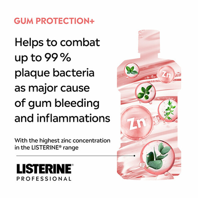 Larës goje Listerine Professional Gum Protection+, 500 ml