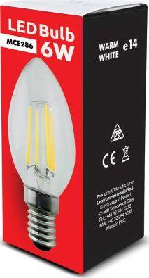 Poç Maclean LED E14, 6W, 230 V