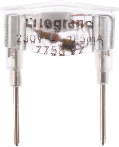 Llambë Legrand SISTENA LIFE, 0.5 mA, 230 V, e gjelbër