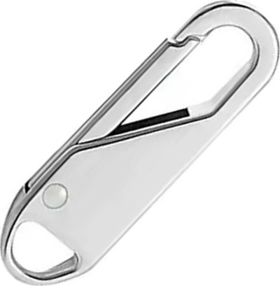 Mbajtës zinxhiri DA29A Lock Slider, plastikë PP, argjend