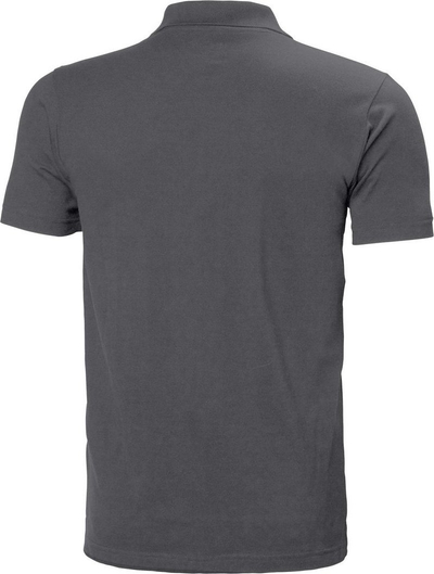 Bluzë polo Helly Hansen Classic, për burra, pambuk 100%, gri e errët, M