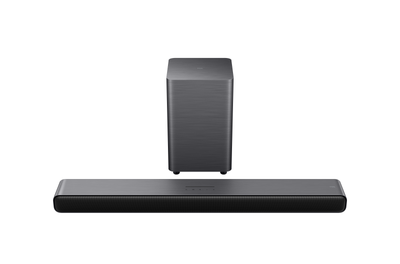 Soundbar TCL S55H, 2.1 kanale, Dolby Atmos, me subwoofer pa tela