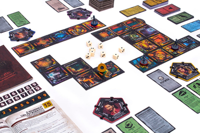 Loja tavoline Hasbro Betrayal at House on the Hill, kooperative, horror, shumëngjyrëshe