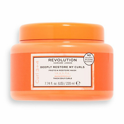Maskë për flokë Revolution Haircare Deeply Restore My Curls, 220 ml