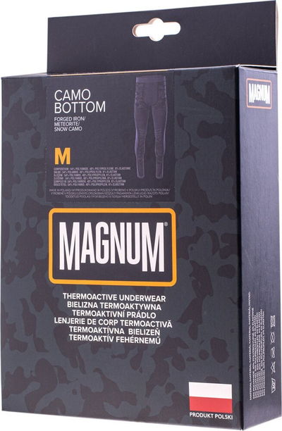Legginsa termo Magnum Camo Bottom, masa M, material antibakterial, me ngjyrë kamuflazh