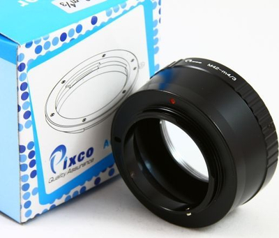 Adapter objektivi Pixco, M42 në Micro 4/3, për Olympus Panasonic, i zi