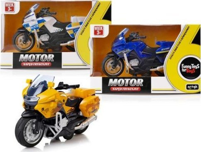 Lodër motoçikletë Artyk, me friksion, 14 cm, me drita dhe tinguj