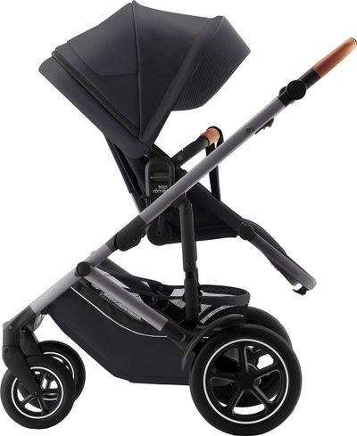 Karrocë për kalamaj Britax Römer Smile 5Z Comfort Plus, set 4 në 1, deri 22 kg, gri
