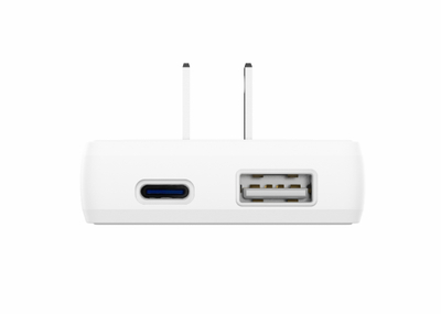 Karikues Swissten GaN USB-C + USB-A, 45W, me priza të ndërrueshme