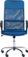 Karrige zyre swivel DESIGN, ergonomike, me rrotulla, blu