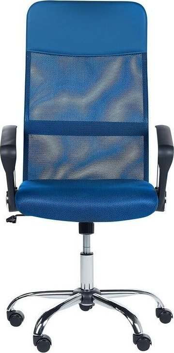 Karrige zyre swivel DESIGN, ergonomike, me rrotulla, blu