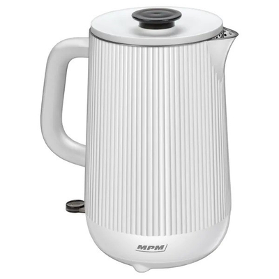 Ibrik elektrik MPM MCZ-115, 1.5L, dyshtresor, i bardhë