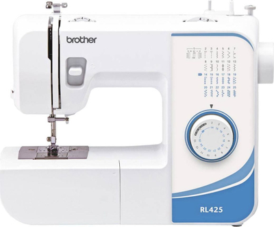 Makina qepëse Brother RL425, mekanike, 25 qepje, e bardhë