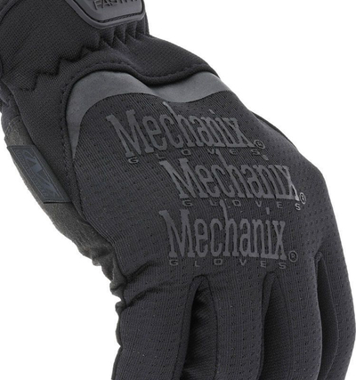 Doreza taktike Mechanix XL, pëllëmbë lëkurë sintetike, me gishta të gjatë, ngjyrë e zezë