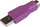 Përshtatës StarTech USB në PS/2, vjollcë