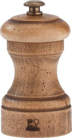 Mulli kripë Peugeot Bistro Antique, dru fagu, 10 cm, kafe