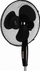 Ventilator Berlinger Haus BH-9130, 43 cm, 3 shpejtësi, i zi