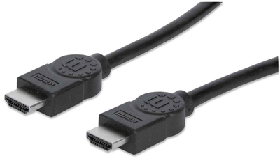 Kabllo Manhattan 306133, HDMI, 5m, e zezë