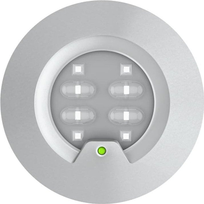 Llambë emergjence Eaton RoundTech eFocus RT2RSEO200STF3HIP, 200lm, IP65, LED, e bardhë